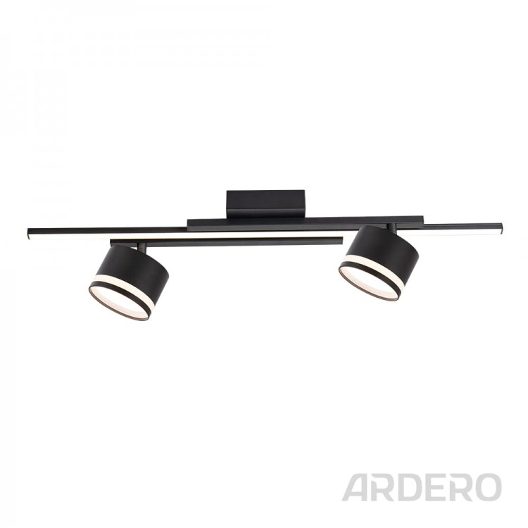Накладной светильник Ardero ML440-2 10Вт 4000K 2xGX53 черный