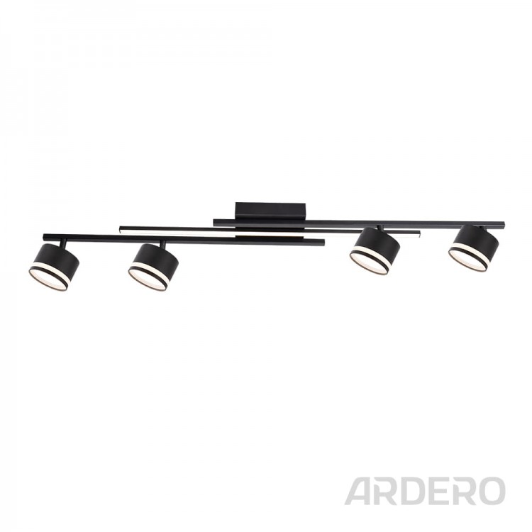 Накладний світильник Ardero ML440-4 10Вт 4000K 4xGX53 чорний
