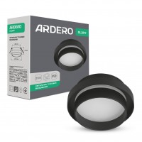 Вбудований світильник Ardero DL2819 GX53 чорний