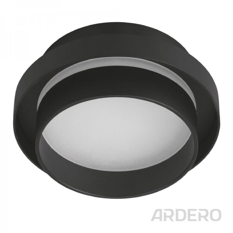 Вбудований світильник Ardero DL2819 GX53 чорний