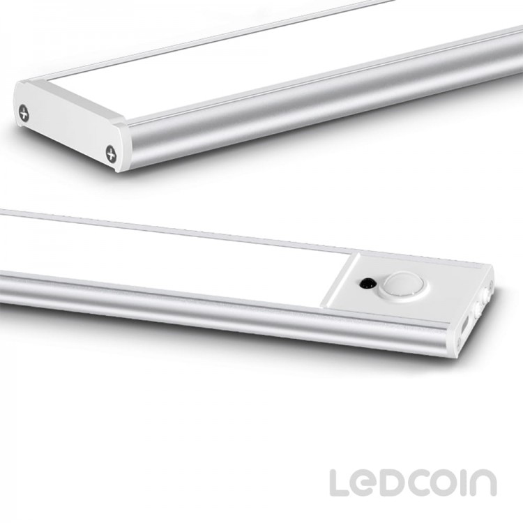 Акумуляторний світлодіодний світильник Ledcoin EL313 2Вт з датчиком руху білий
