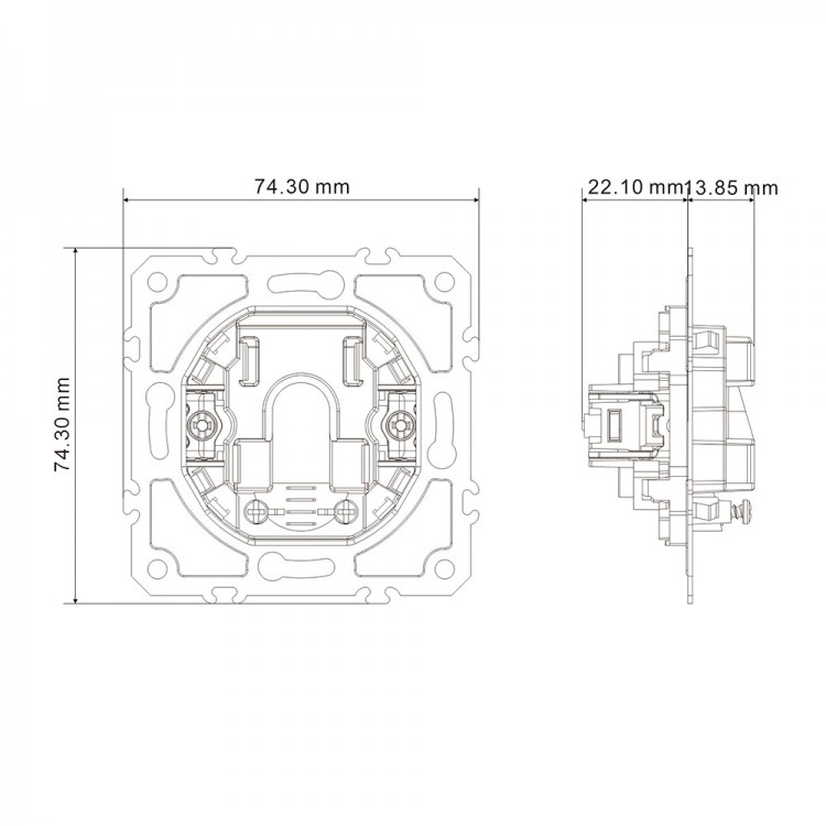 Вивід кабелю Ardero ER161C-SD Soft пісочний