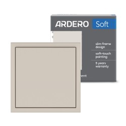 Вимикач 1-клавішний прохідний Ardero EV121-SD Soft 10А пісочний