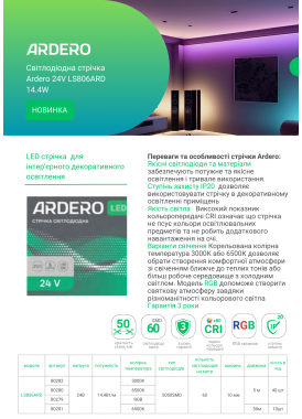 Ardero LS806ARD