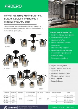 Ardero ORLANDO black