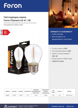 Feron LB-61 1W