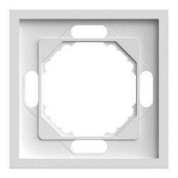 Рамка 1-місна Ardero EF101-W Soft біла