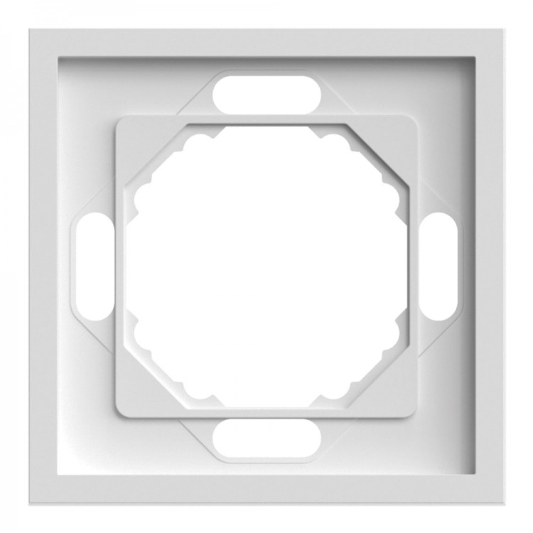 Рамка 1-місна Ardero EF101-W Soft біла