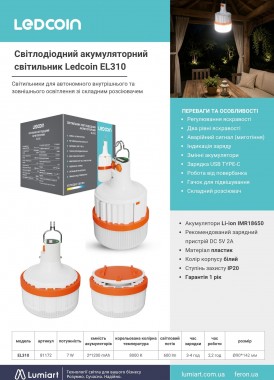 Ledcoin EL310