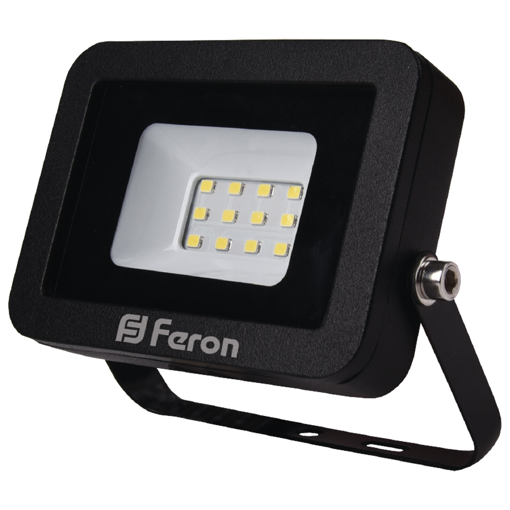 Светодиодный прожектор Feron LL-851 10Вт 6400K черный
