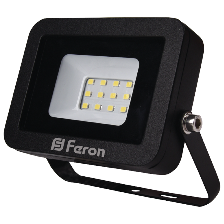 Світлодіодний прожектор Feron LL-851 10Вт 6400K чорний