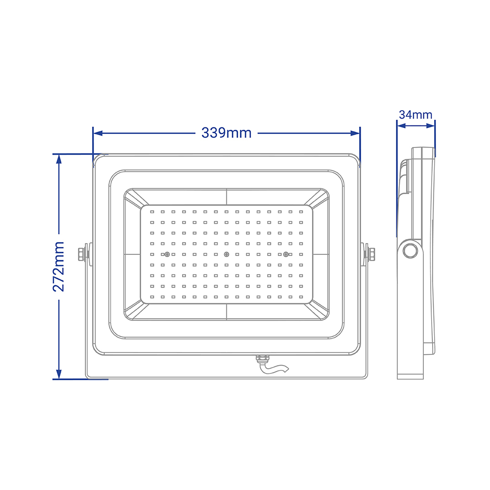 Светодиодный прожектор Feron LL-923 150Вт 6400K черный
