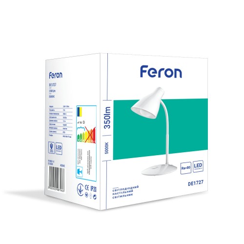 Настольный светодиодный светильник Feron DE1727