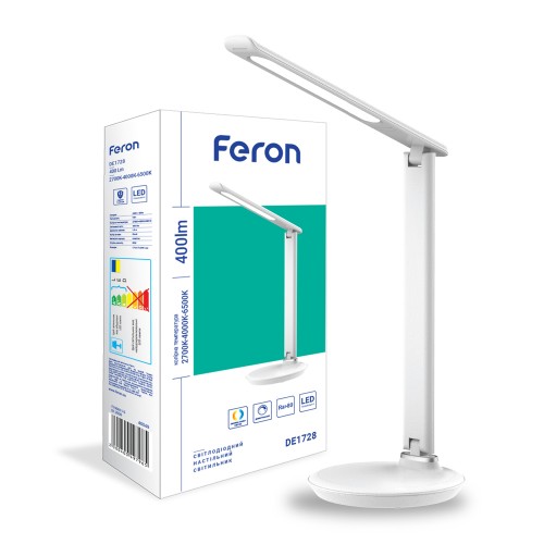Настольный светодиодный светильник Feron DE1728