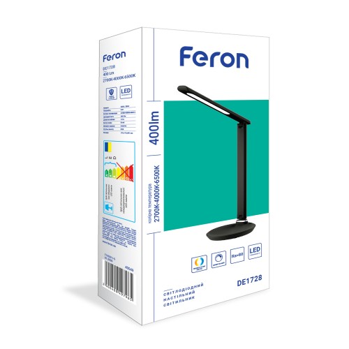 Настольный светодиодный светильник Feron DE1728