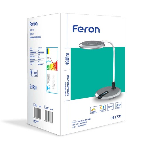 Настольный светодиодный светильник Feron DE1731
