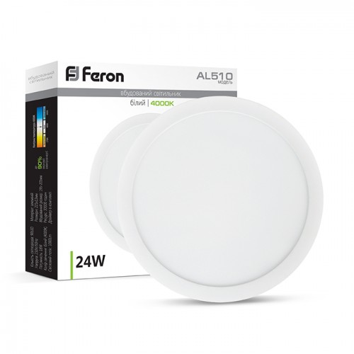 Светодиодный светильник Feron AL510 24W белый