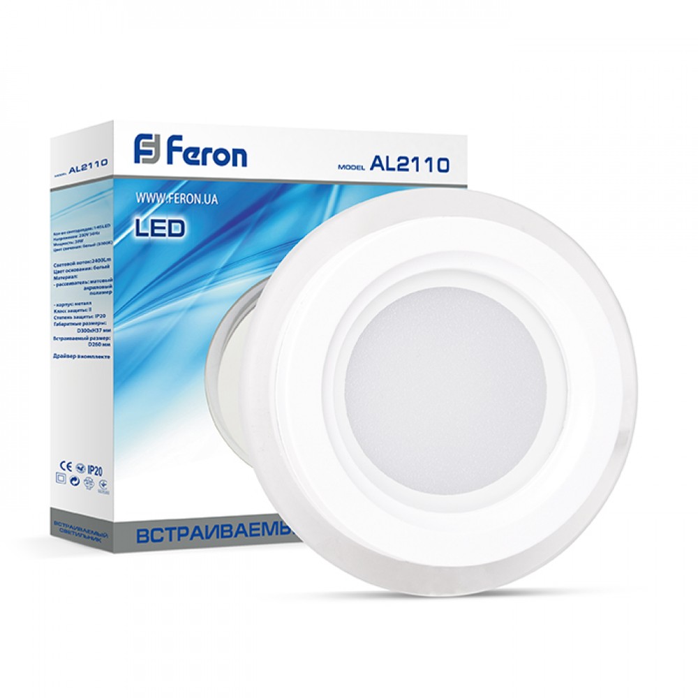 Світлодіодний світильник Feron AL2110 30Вт 4000K білий