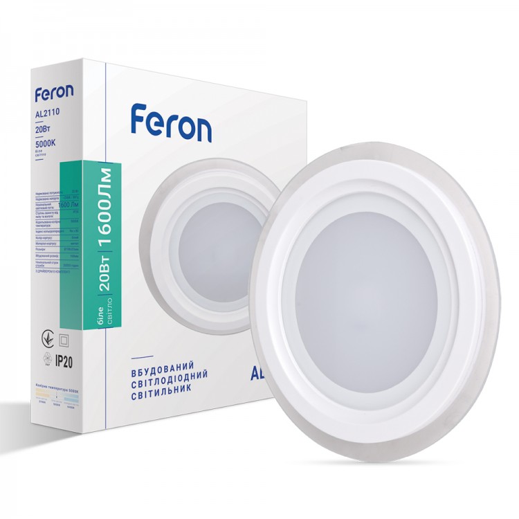 Светодиодный светильник Feron AL2110 20W белый 5000K
