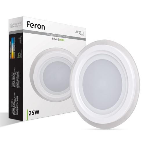 Світлодіодний світильник Feron AL2110 25W білий 5000K