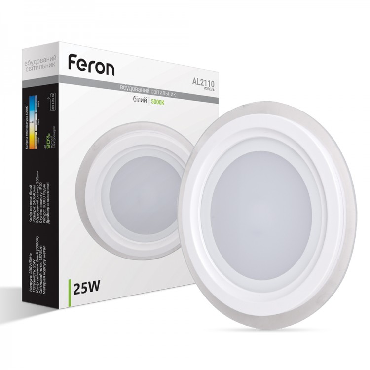 Светодиодный светильник Feron AL2110 25W белый 5000K