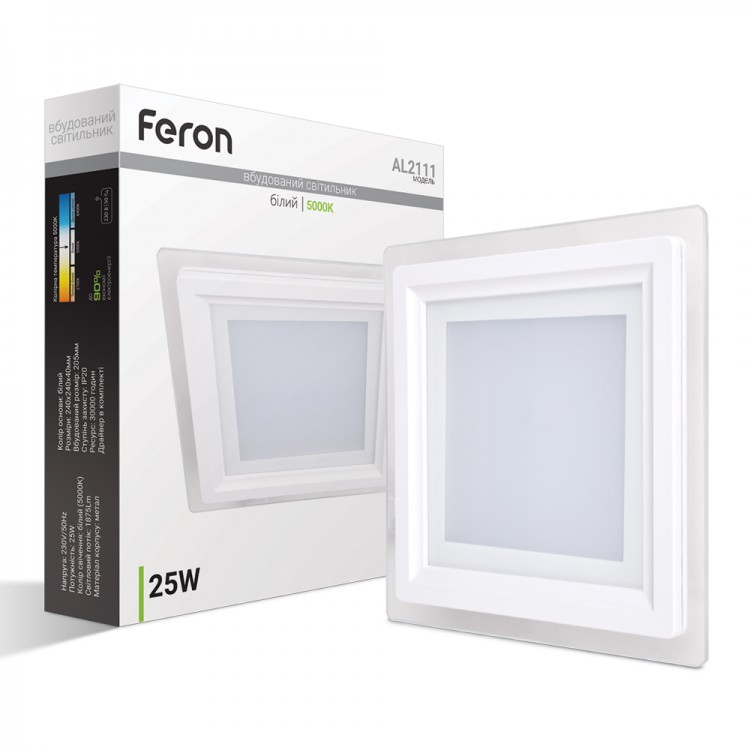 Светодиодный светильник Feron AL2111 25W белый 5000K