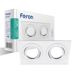 Встраиваемый поворотный светильник Feron DL6222 белый