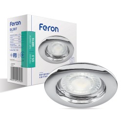 Встраиваемый светильник Feron DL307 хром