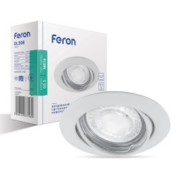 Встраиваемый светильник Feron DL308 белый