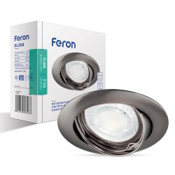 Встраиваемый светильник Feron DL308 титан