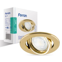 Встраиваемый светильник Feron DL11 золото