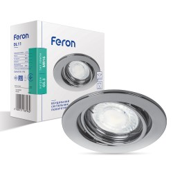 Встраиваемый светильник Feron DL11 хром