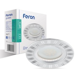 Встраиваемый светильник Feron GS-M393 серебро
