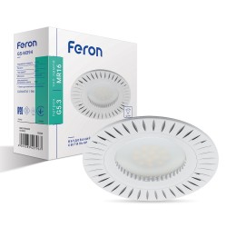Встраиваемый светильник Feron GS-M394 белый