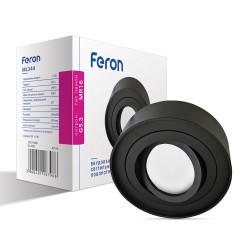 Встраиваемый поворотный светильник Feron ML344 черный