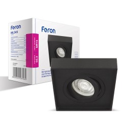Встраиваемый поворотный светильник Feron ML345 черный