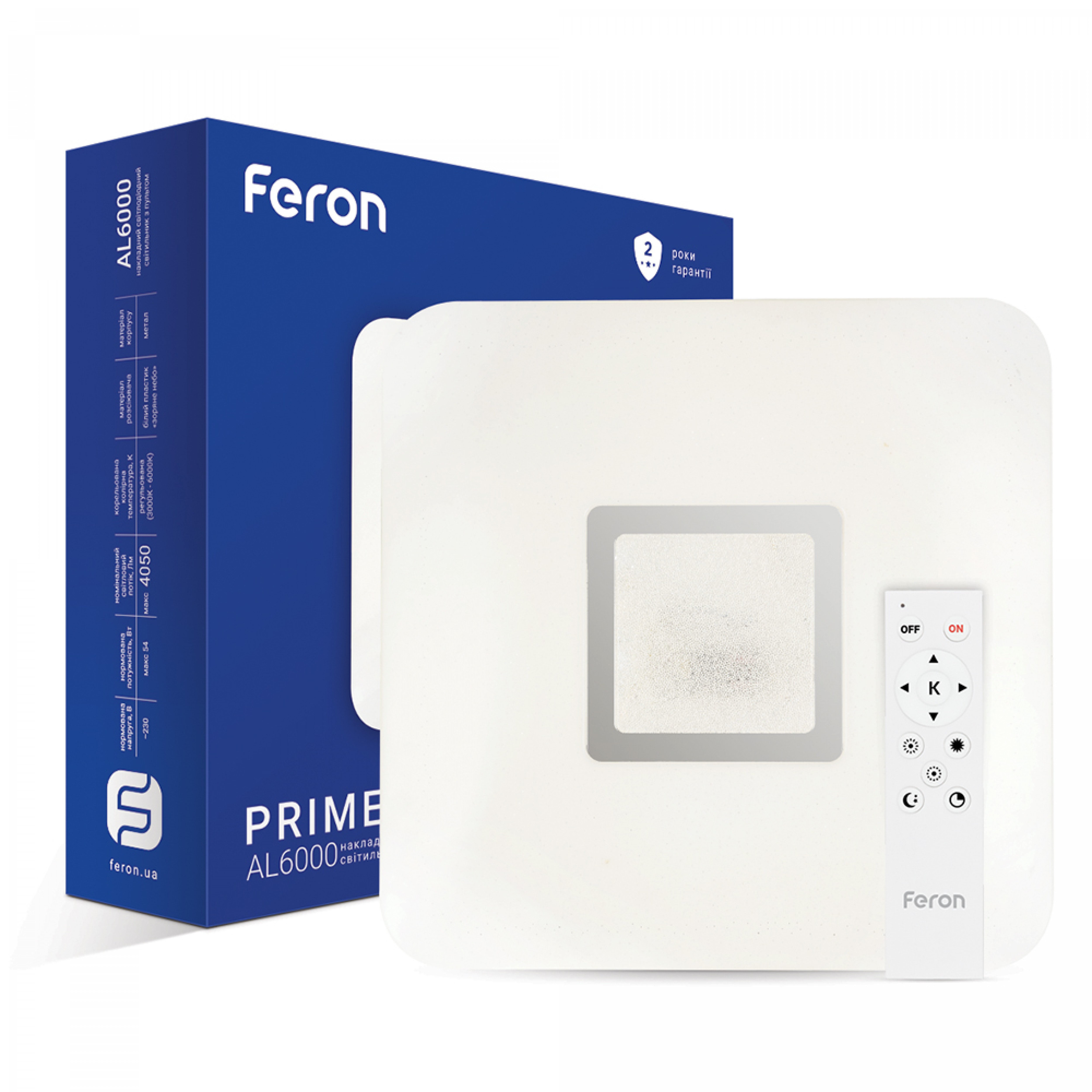 Світлодіодній накладний світильник Feron AL6000 PRIME 54Вт