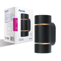 Настенный накладной светильник Feron AL8003 черный