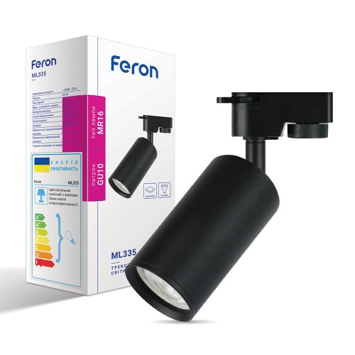 Трековый светильник Feron ML335 черный
