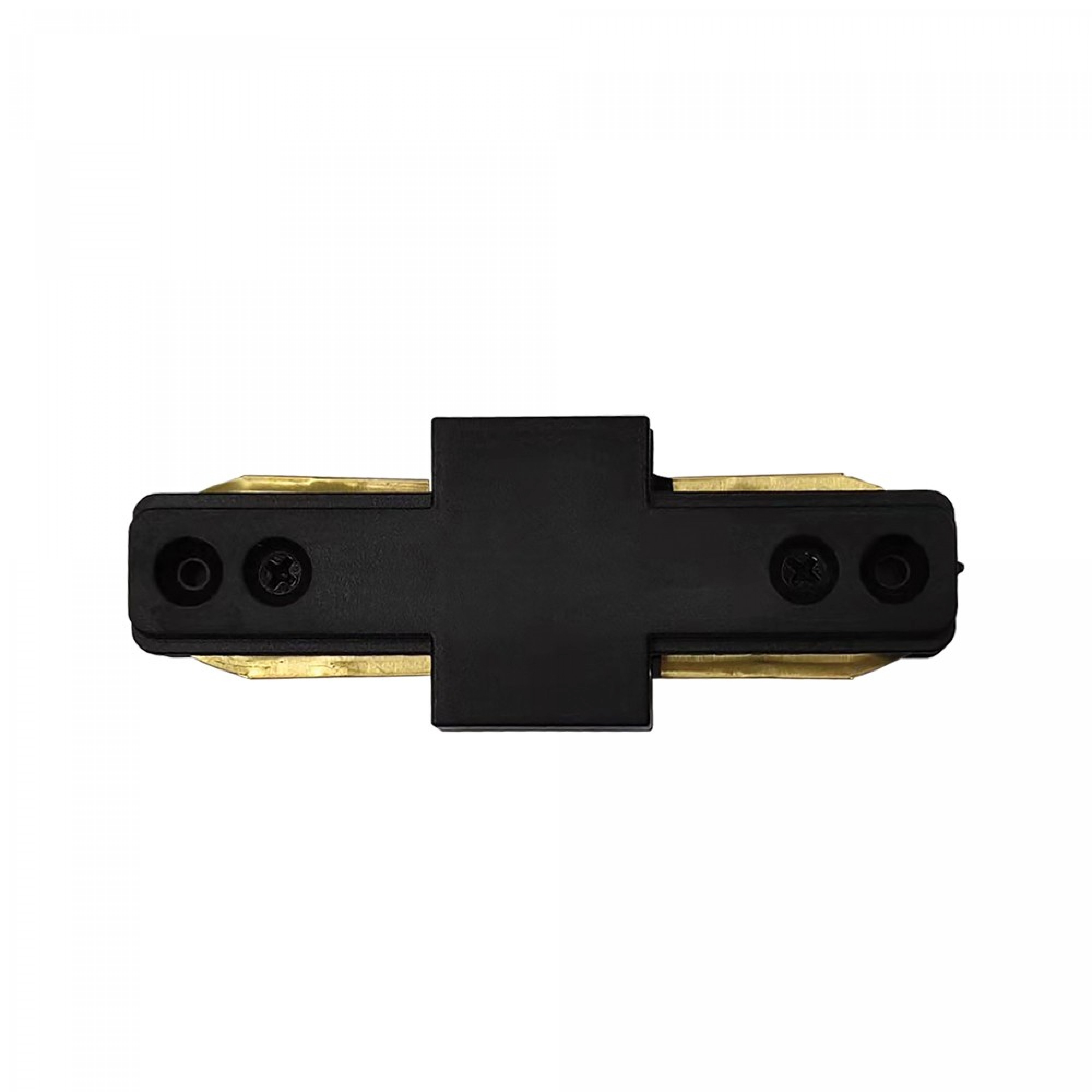 Коннектор прямой Feron LD1200-P черный