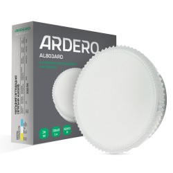 Накладний світлодіодний світильник Ardero AL803ARD 36W коло декор