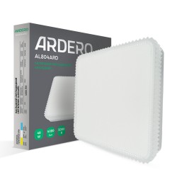 Накладний світлодіодний світильник Ardero AL804ARD 48W квадрат декор