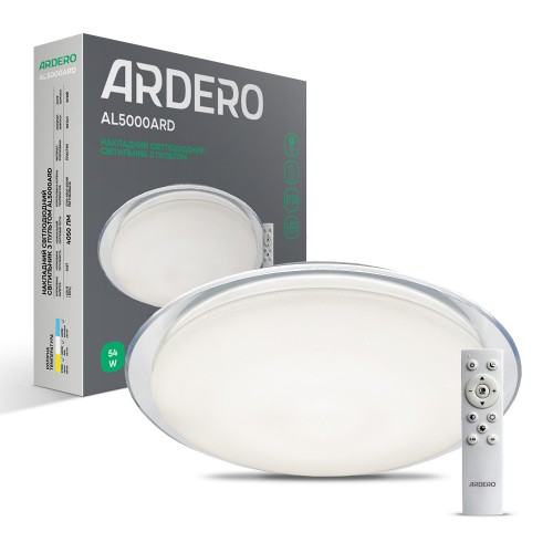 Світлодіодний світильник Ardero AL5000ARD STARLIGHT 54W 