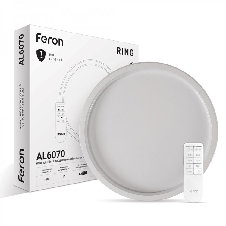 Светодиодный светильник Feron AL6070 RING 70W