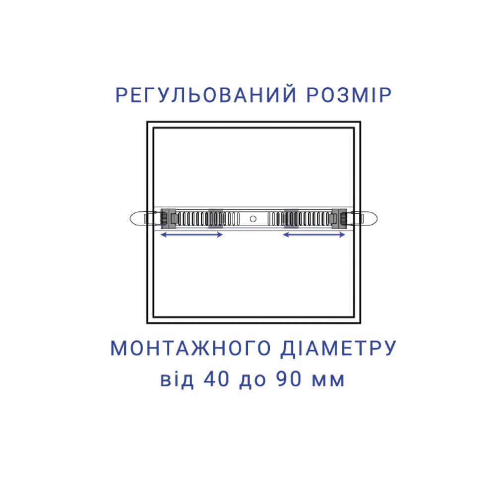 Светодиодный встроенный светильник Feron AL704-S 12Вт 4000K белый