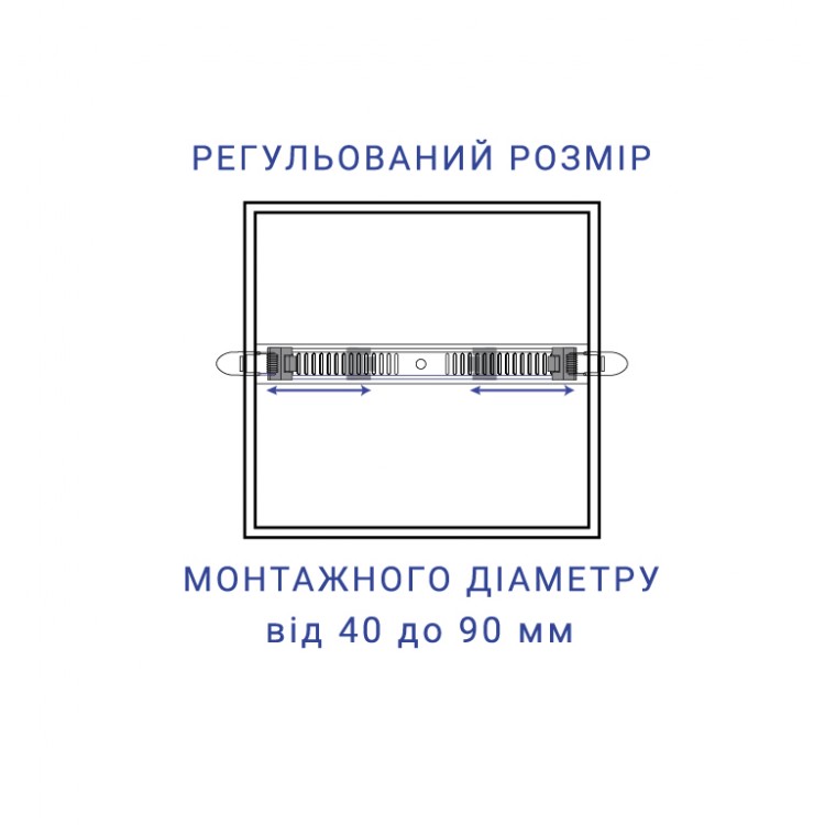 Светодиодный встроенный светильник Feron AL704-S 12Вт 4000K белый