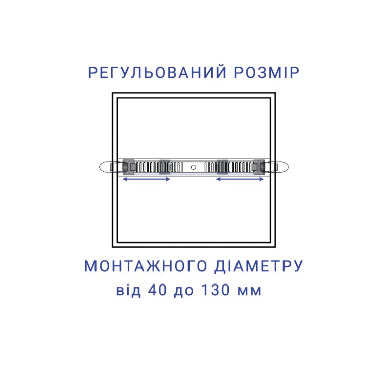 Светодиодный встроенный светильник Feron AL704-S 18Вт 4000K белый