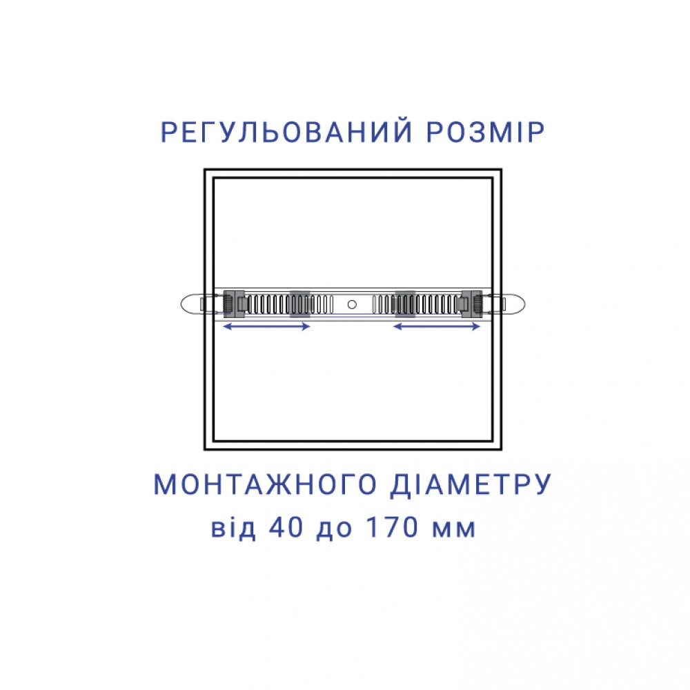Светодиодный встроенный светильник Feron AL704-S 27Вт 4000K белый
