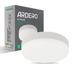 Накладний світлодіодний світильник Ardero AL708ARD 24W 5000К IP20