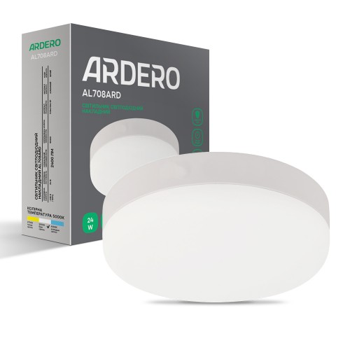 Накладной светодиодный светильник Ardero AL708ARD 24W